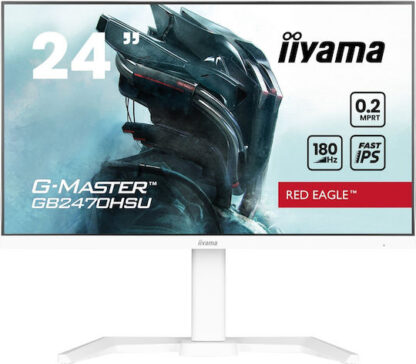 Iiyama G-Master GB2470HSU-W6 IPS Monitor 23.8" FHD 1920x1080 180Hz με Χρόνο Απόκρισης 0.2ms GTG