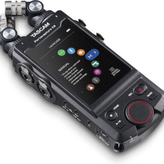 Tascam Portacapture X8 Πολυκάναλος Ψηφιακός Φορητός Εγγραφέας Μπαταρίας/Ρεύματος για Εγγραφή σε Κάρτα Μνήμης με Διάρκεια Εγγραφής 11 Ώρες, Phantom Power και Τροφοδοσία USB
