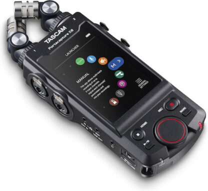 Tascam Portacapture X8 Πολυκάναλος Ψηφιακός Φορητός Εγγραφέας Μπαταρίας/Ρεύματος για Εγγραφή σε Κάρτα Μνήμης με Διάρκεια Εγγραφής 11 Ώρες, Phantom Power και Τροφοδοσία USB