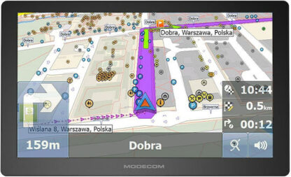 Modecom Συσκευή Πλοήγησης GPS με Οθόνη 9" Bluetooth & Card Slot