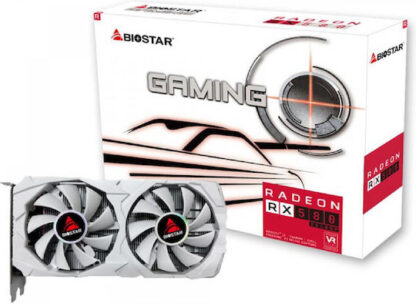 BIOSTAR Radeon RX 580 8GB White D5