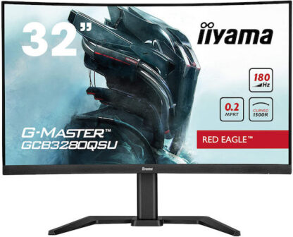 iiyama G-MASTER GCB3280QSU-B2 computer monitor 80 cm (31.5 ) 2560 x 1440 pixels Dual QHD LED Black