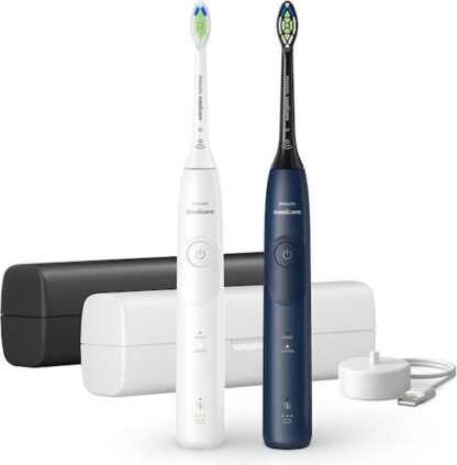 Philips Ηλεκτρική Οδοντόβουρτσα με Αισθητήρα Πίεσης και Θήκη Ταξιδίου HX7119/01