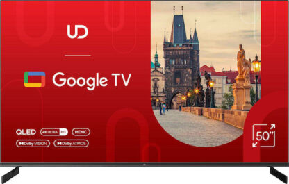 UD Smart Τηλεόραση 50" 4K UHD QLED 50QGU7210S (2024)