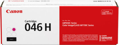 Canon 046H Γνήσιο Toner Laser Εκτυπωτή Ματζέντα