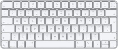 Apple Magic Keyboard με Touch ID για for Mac με Apple Silicon (USB–C) Ασύρματο Bluetooth Πληκτρολόγιο International English Λευκό