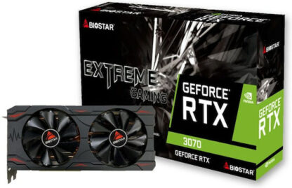 Biostar VN3706RM82 graphics card NVIDIA GeForce RTX 3070 8 GB GDDR6