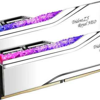 Kingston Fury Beast RGB 64GB DDR5 RAM με 2 Modules (2x32GB) και Ταχύτητα 5600 για Desktop Κωδικός: KF556C36BBEAK2-64