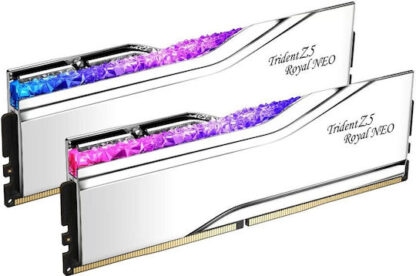 G.Skill Trident Z5 Royal Neo EXPO 32GB DDR5 RAM με 2 Modules (2x16GB) και Ταχύτητα 8000 για Desktop Κωδικός: F5-8000J3848H16GX2-TR5NS