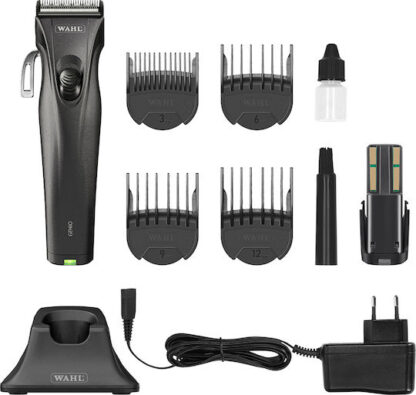 Wahl Professional Genio Επαγγελματική Επαναφορτιζόμενη Κουρευτική Μηχανή Μαύρη 1876-0488