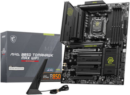 MSI MAG B850 Tomahawk Max WIFI Motherboard ATX με AMD AM5 Socket