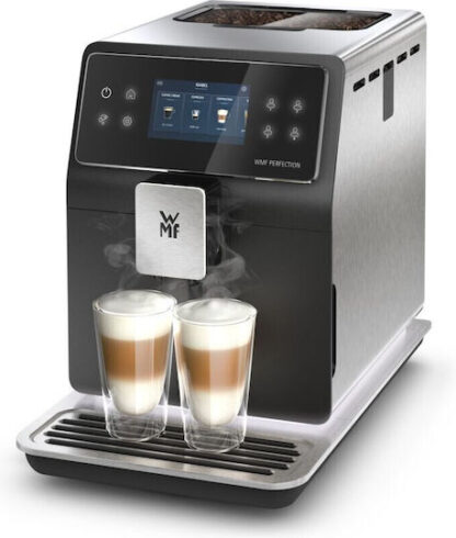 WMF Perfection Αυτόματη Μηχανή Espresso Πίεσης 15bar για Cappuccino με Μύλο Άλεσης Καφέ