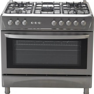 Ravanson KWGE-K90-6 Top Chef Κουζίνα 107lt με Εστίες Υγραερίου Π90εκ. Inox