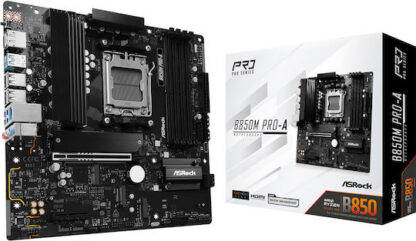 ASRock B850M Pro-A Motherboard Micro ATX με AMD AM5 Socket
