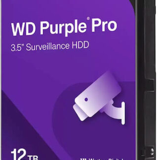 Western Digital Purple 8TB HDD Σκληρός Δίσκος 3.5" SATA III 5400rpm με 256MB Cache για Καταγραφικό Κωδικός: WD85PURZ