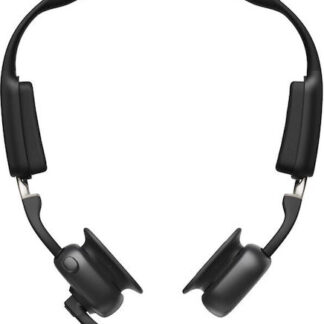 SHOKZ OpenComm2 UC 2025 Upgrade Wireless Bluetooth Bone Conduction Videoconferencing Headset with USB-C Charging Port and USB-A adapter | 16 Hr Talk Time  29m Wireless Range  1 Hr Charge Time | Includes Noise Cancelling Boom Mic and Dongle  Black