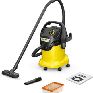 Karcher KWD 5 V-25/5/22 Σκούπα Υγρών / Στερεών 1100W με Πλαστικό Κάδο 25lt