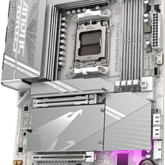 GIGABYTE X870 EAGLE WIFI7 Motherboard - Supports AMD Ryzen 9000 CPUs  14+2+2 phases VRM  up to 8000MHz DDR5 (OC)  1xPCIe 5.0 + 2xPCIe 4.0  Wi-Fi 7  2.5GbE LAN  USB 4