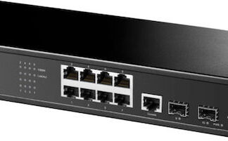 Lanberg RSFE-16P-2C-250 Unmanaged L2 PoE+ Switch με 16 Θύρες Gigabit (1Gbps) Ethernet και 2 SFP Θύρες