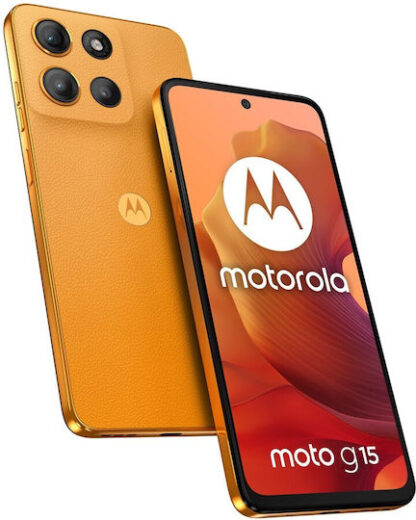 Motorola moto g15 17.1 cm (6.72 ) Dual SIM Android 15 4G USB Type-C 8 GB 128 GB 5200 mAh Orange