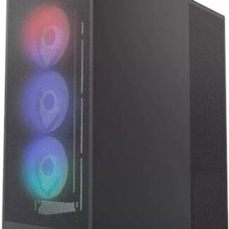 Modecom Panorama ARGB 7F Gaming Midi Tower Κουτί Υπολογιστή με Πλαϊνό Παράθυρο Μαύρο