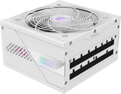 GIGABYTE AORUS ELITE P850W ICE Power Supply - PCIe 5.0  80 PLUS Platinum  Fully Modular Design  120mm Fan  ATX 3.0 compatible  EU Plug