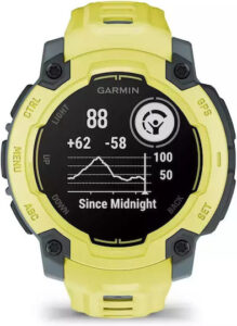 Garmin Instinct E 45mm Αδιάβροχο Smartwatch με Παλμογράφο (Electric Lime with Electric Lime Band)