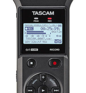 Tascam DR-07XP - portable digital recorder with USB interface
