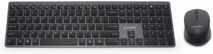 Gembird KBS-ECLIPSE-M500 Ασύρματο Σετ Πληκτρολόγιο & Ποντίκι Αγγλικό US
