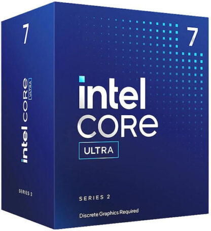 Intel Ultra 7 265F 2.4GHz Επεξεργαστής 20 Πυρήνων για Socket 1851 σε Κουτί