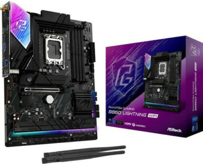 ASRock B860 Lightning WiFi Motherboard ATX με Intel 1851 Socket