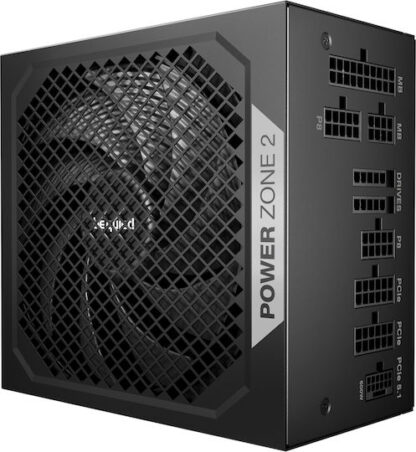 Be Quiet Power Zone 2 850W Μαύρο Τροφοδοτικό Υπολογιστή Full Modular 80 Plus Platinum