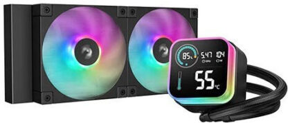 DeepCool LQ240 Processor Liquid cooling kit 12 cm Black 1 pc(s)