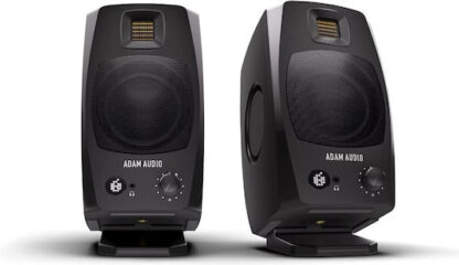 Adam D3V Αυτοενισχυόμενα Ηχεία Studio Monitor 3 Δρόμων (Ζεύγος) Μαύρο