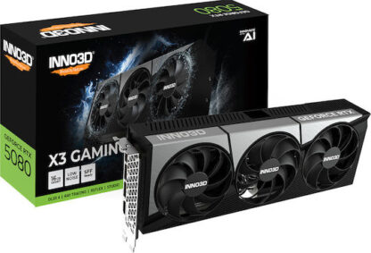 Inno3D GeForce RTX 5080 X3 OS NVIDIA 16 GB GDDR7
