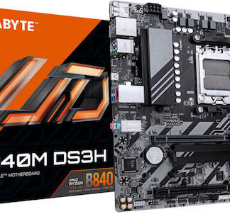 GIGABYTE A620M GAMING X Motherboard - Supports AMD Ryzen 8000 CPUs  8+2+1 Phases Digital VRM  up to 8000MHz DDR5 (OC)  1xPCIe 4.0 M.2  GbE LAN  USB 3.2 Gen 2