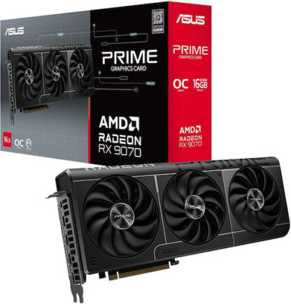 ASUS Prime RX9070 O16G AMD Radeon RX 9070 16 GB GDDR6