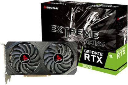 Biostar GeForce RTX 3050 6GB GDDR6 Κάρτα Γραφικών Κωδικός: RTX3050-6GB