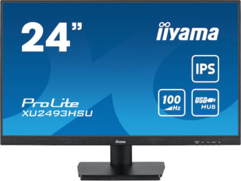 iiyama ProLite XU2493HSU-B7 computer monitor 60.5 cm (23.8 ) 1920 x 1080 pixels Full HD LED Black