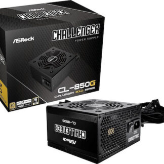 ASRock Challenger CL-850G 850W Μαύρο Τροφοδοτικό Υπολογιστή Full Wired 80 Plus Gold