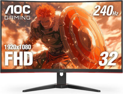 AOC C32G2ZE VA Curved Gaming Monitor 31.5" FHD 1920x1080 240Hz με Χρόνο Απόκρισης 4ms GTG