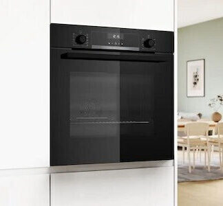 Bosch Φούρνος άνω Πάγκου 71lt Π59.4εκ. Μαύρος Κωδικός: HBG7741B1
