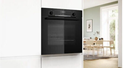 Bosch Φούρνος άνω Πάγκου 71lt Π59.4εκ. Μαύρος Κωδικός: HBG537FB3