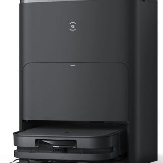 Ecovacs Σκούπα Ρομπότ για Σκούπισμα & Σφουγγάρισμα με Χαρτογράφηση και Wi-Fi Μαύρη