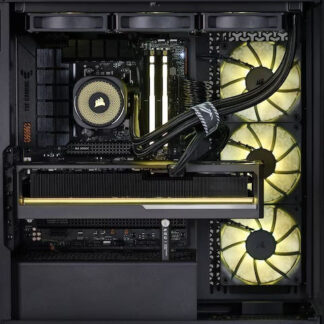 Actina 5901443411994 PC AMD Ryzen™ 7 9800X3D 32 GB DDR5-SDRAM 2 TB SSD NVIDIA GeForce RTX 5090 Windows 11 Home Midi Tower Black