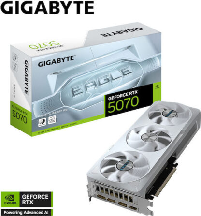 Graphics card Gigabyte GeForce RTX 5070 EAGLE OC IC 12 GB GDDR7