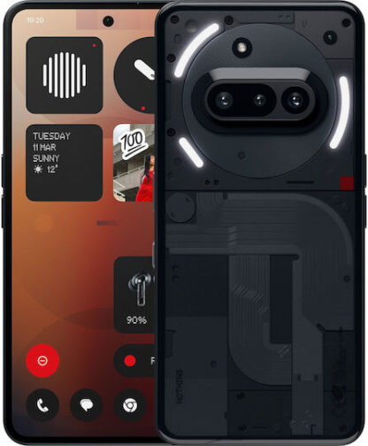 Nothing Phone (3a) 17.2 cm (6.77 ) Dual SIM Android 15 5G USB Type-C 8 GB 128 GB 5000 mAh Black