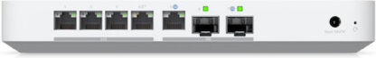 Ubiquiti Uxg-fiber Unifi Dual Wan Gateway Fiber Quad-core 2200mhz 4gb 1x10gbe Wan 1xsfp+ Wan 4x2.5gbe 1xsfp+ Lan 1xpoe-out