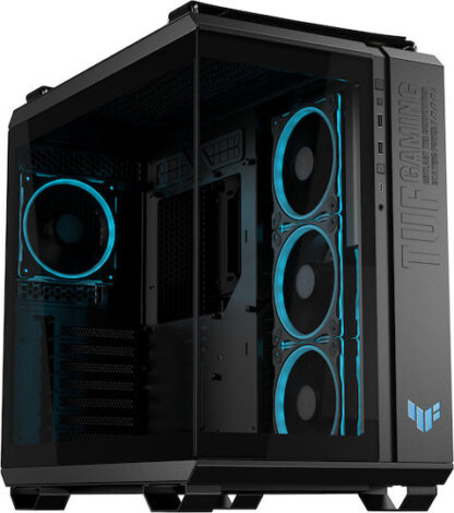 Asus TUF Gaming GT502 Horizon ARGB Midi Tower Κουτί Υπολογιστή με Πλαϊνό Παράθυρο Black Edition