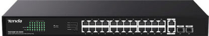 Tenda TEG1128P-24-250W Unmanaged L2 PoE+ Switch με 26 Θύρες Gigabit (1Gbps) Ethernet και 1 SFP Θύρα
